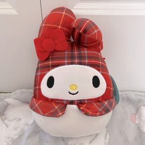 MY MELODY ❤️ Red Plaid Sanrio Hello Kitty X Squishmallow 8”